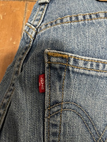 Levis Youth Boys 514 Slim Straight Med Wash Jeans Size 10 Slim 23x25 Denim - Picture 13 of 15