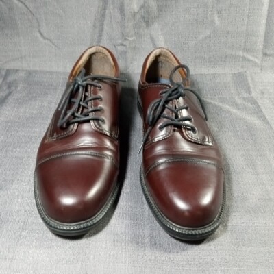 Dockers Mens Shoes Oxford Brown Leather Tie Round Cap Toe Size 13M - Preowned Dockers Cap Toe Oxfords Size 13 M Brown Leather Shoes | eBay main image 3