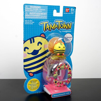 Tamagotchi TamaTown Tama-Go Figure Faceplate SHIMASHIMATCHI #103