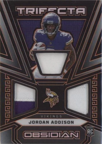 2023 Panini Obsidian Jordan Addison #TRI-JAD
