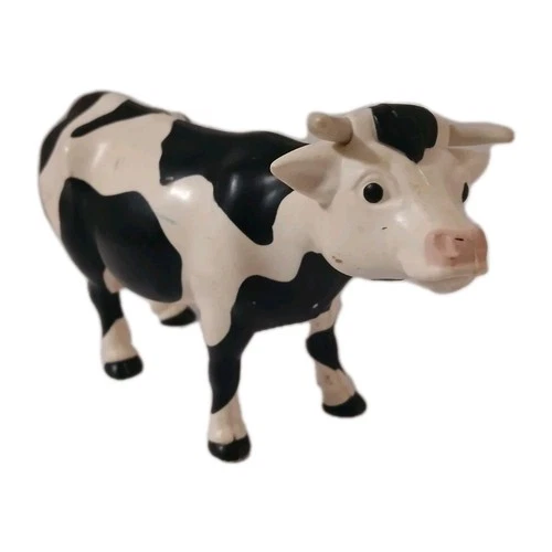 Vintage Plastic 1995 Tonka Farms Playset Toy Cow