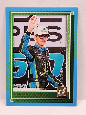 #ad #ad 2025 Panini Donruss NASCAR Parker Retzlaff #34 Carolina Blue 112 249 Card Racing $1.87