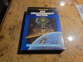 INTELLIVISION THE DREADNAUGHT FACTOR COMPLETE IN BOX CIB OVERLAYS