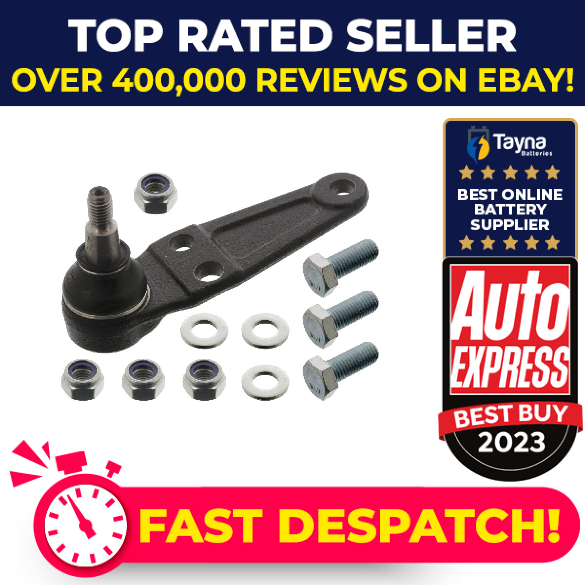 Ball Joint fits VOLVO 240 P24, P245 2.4D Left or Right 78 to 93 D24 Suspension