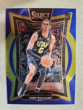 2024-25 Panini Select - Concourse Cody Williams #71 Blue (RC)