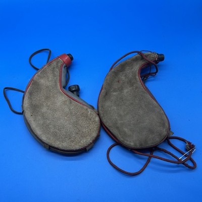vintage Spanish bota bags Leather Pair Of 2 Untested