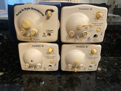 Medela Pump in Style Advance Breast Pump Lot of 4 Motors Only 