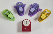 Lot Of 4 EK Success Paper Punch  1 Emagination Paper Punch