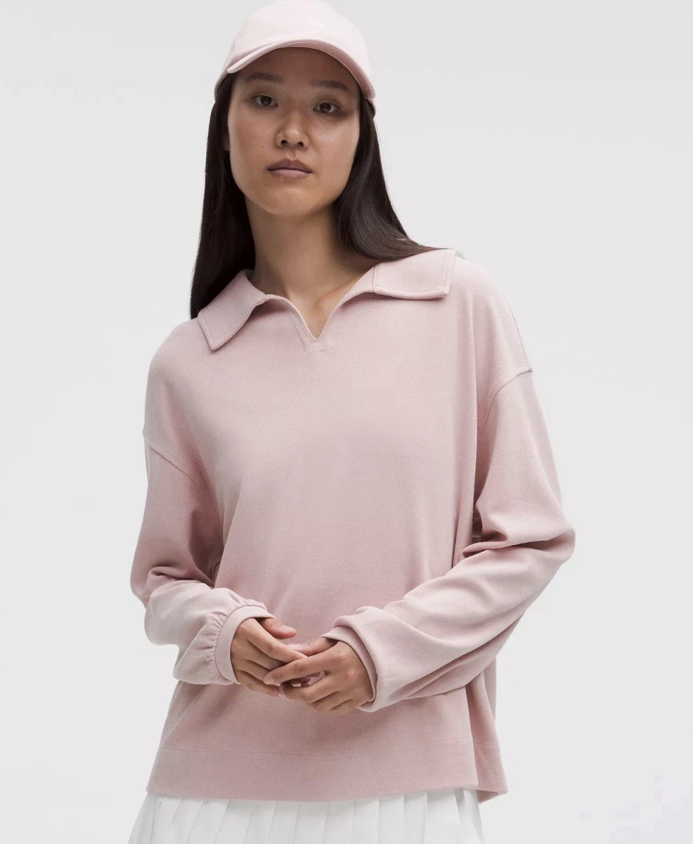 25+ Lululemon V-Neck Pink Activewear Tops for Women for sale