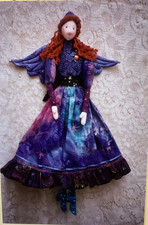 PATTERN  Belle  Angel Fairy Cloth Art Doll NEW Magic Threads Julie McCullough