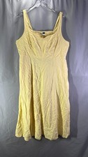 Old Navy Fit & Flare Midi Dress Womens XL Bei...