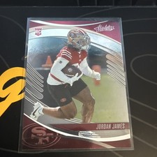 Panini Absolute Football Jordan James Rookie San Francisco 49ers Card #144