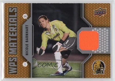 2011 Upper Deck WPS Materials Nicole Barnhart #W-NB Rookie RC 0i7k