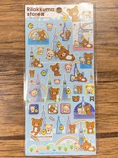 Rilakkuma Original Sticker Sheet NEW San-X Japan Rare