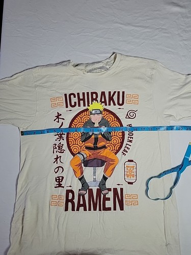 Naruto Shippuden Collection T-Shirt Ichiraku Ramen Graphic Anime Tee Medium H020 - Bild 5 von 7