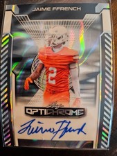 2025 Leaf Optichrome Jaime Ffrench Base Autographs #BA-JF1 2/10 (RC) (AU)