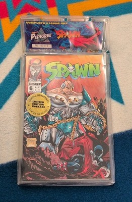 Spawn Limited Edition Collectors Pack Treat Pedigree Issues #6-9 Vintage 02012