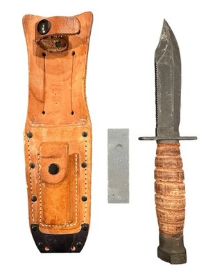 Ontario 5-94 U.S. Military Pilot Survival Knife with Honing Stone