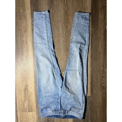 L.L. Bean Signature Skinny Jeans Womens 10 Light Wash Good Denim Pants