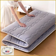 jzbearapt Queen Japanese Floor Futon Mattress, 100% High-Density Foam Tatami Mat