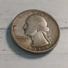 1935-D Washington Quarter 90% Silver