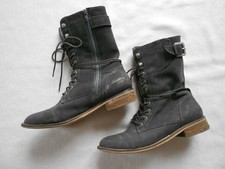 SPM Boots Stiefel Stiefeletten Damen  Gr 41 grau