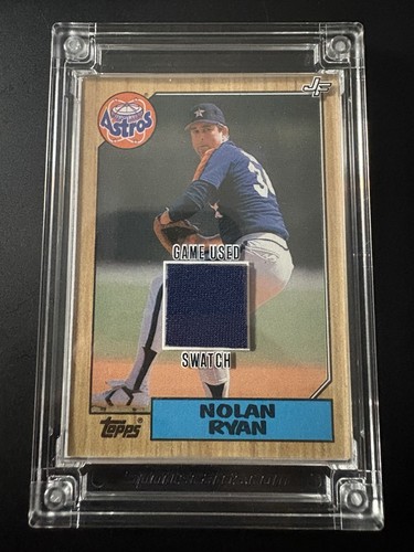 Topps Nolan Ryan Jersey Fusion Game Used Swatch Houston Astros 2022 Baseball