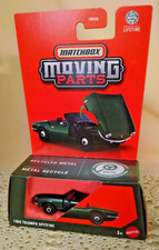Triumph Spitfire 1969 Matchbox Moving Parts New 2024 Mattel Metal 164 Green Triumph Spitfire 1969 Matchbox Moving Parts New 2024 Mattel Metal 164 Green