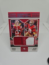 Deebo Samuel/Brock Purdy 2024 Panini #TD-SF Rookies & Stars Team Duals /49