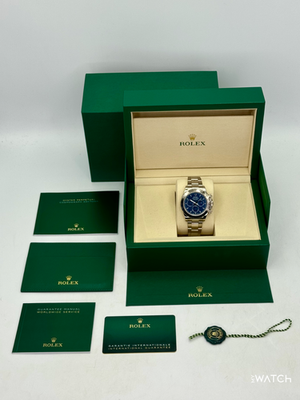 NEW 2026 Rolex Daytona 40mm 126509 White Gold Blue Dial | eBay