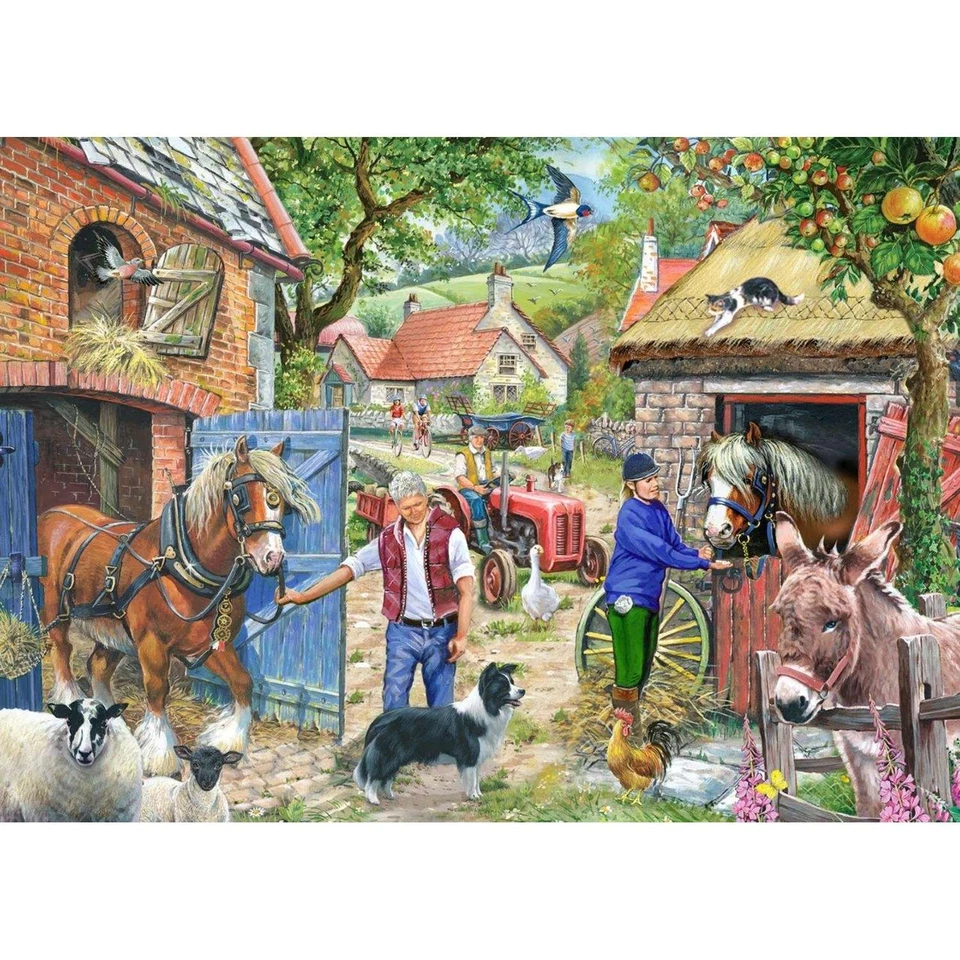 The House of Puzzles, Appletree Lane, 1000 Piece Jigsaw Puzzle