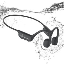 Bone Conduction Headphones IPX8 Waterproof Swimming Headphones with Built MP3