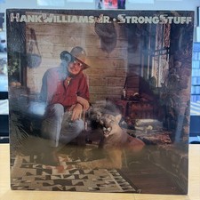 Hank Williams Jr. - Strong Stuff LP ~ 1983 Elektra ~ FACTORY SEALED