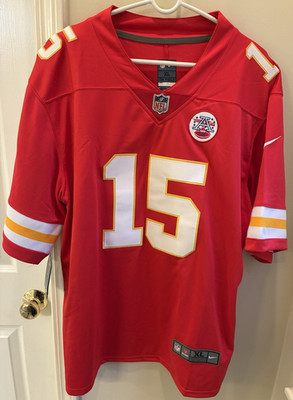 NFL Patrick Mahomes Kansas City Chiefs Jersey #15 Men's Nike On Field XL