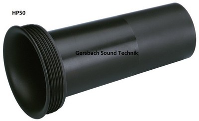 Intertechnik HP50 Bassreflexrohr SV=14,6 cm² Innen Ø 43 mm Länge 143 mm 090131