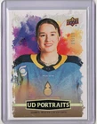 DARYL WATTS 25/26 2026 Upper Deck PWHL Portraits #UDP-3 Sceptres GOLD SP #d 3/50