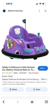 Gabby's Dollhouse 6 Volts Bumper Visit   Car, Battery Powered Ride on Toy Kids
