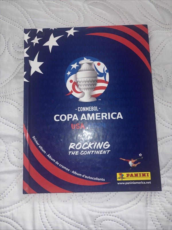 Copa America 2024 Sticker Panini Album Almost Full And Great Condition