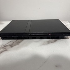 Sony Playstation 2 PS2 slim Black console Unit Only (SCPH-70003)