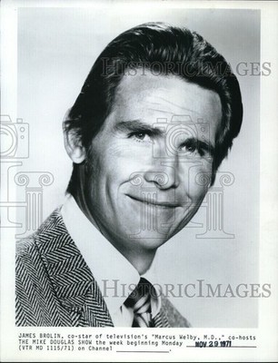 1972 James Brolin Marcus Melby The Mike Douglas Show Historic Vintage Photo 8x10