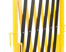 Portable Folding Safety Barrier with Casters