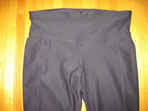 Tsla Elix Basic Black High Waist Fitness 7/8 Length Leggings Size Large NWT - Picture 9 of 10