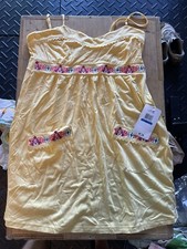 Oakley Women Peace N Luv Dress Lemon Drop Size XL new