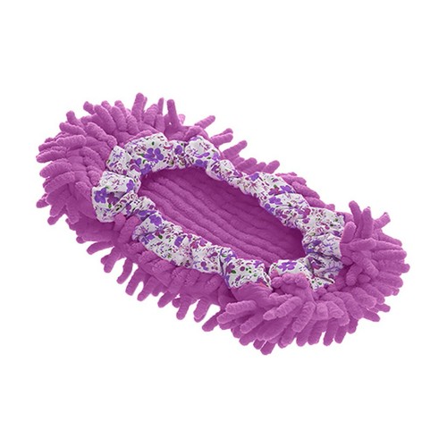 1Pcs Washable Dust Mop Slippers Lazy House Floor Shoe Cover for Home Cleaning - Picture 3 of 11