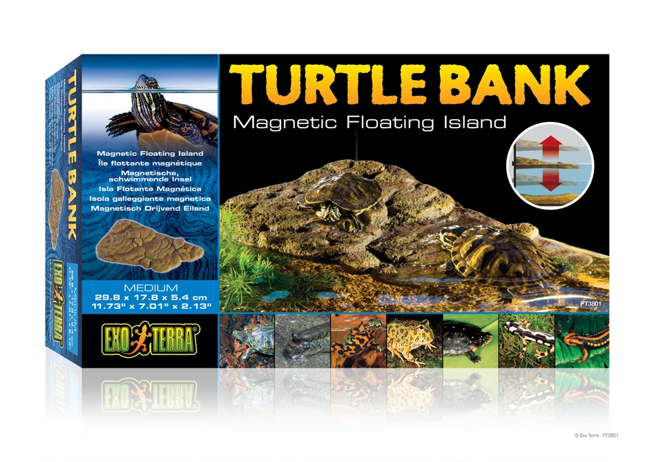 Exo Terra Turtle Bank schwimmende Schildkröten Insel 29.8 x 17.8 x 5.4 cm - Bild 1 von 1