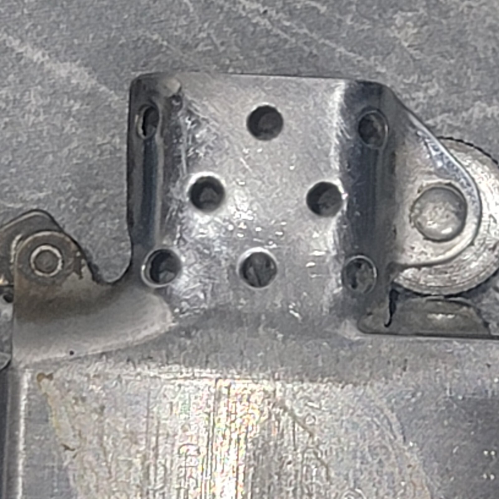 Vintage Saigon Argent Flip Top Silver Tone Pocket Lighter Embossed