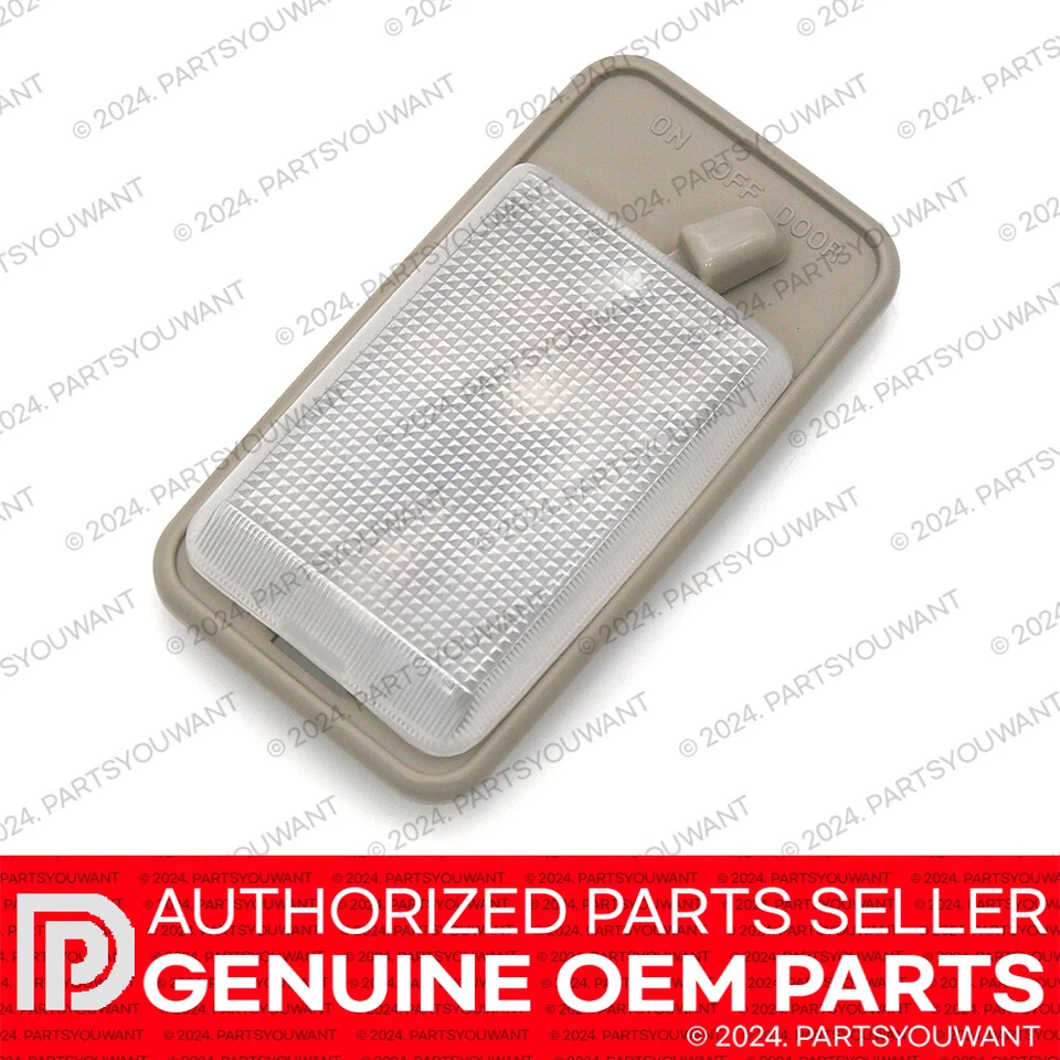 GENUINA Toyota 86-90 Land Cruiser Lámpara Domo Interior Delantera Luz 81240-22070-08 Foto 3 de 4