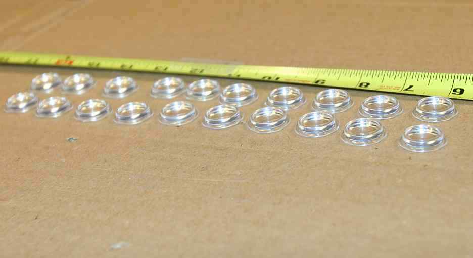 20 x clear selection buttons AP Automatic Products AP112 snack