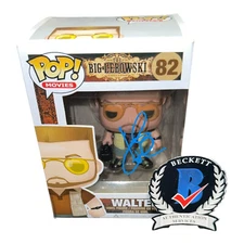 John Goodman Signed Autograph The Big Lebowski Funko Pop 82 Beckett BAS Walter
