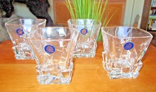 4PCS Whiskey Glass 320ml Short Whiskey Glasses NEW